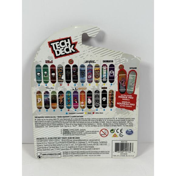 ULTRA RARE TECH DECK Primitive Skateboarding Rodriguez Gold Foil Floral Spin - Picture 2 of 2